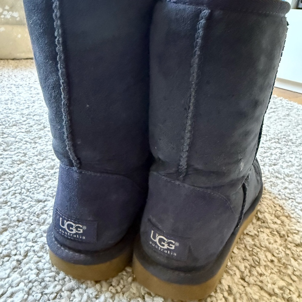 UGG classic short boots navy blue - size 8 - Picture 3 of 13